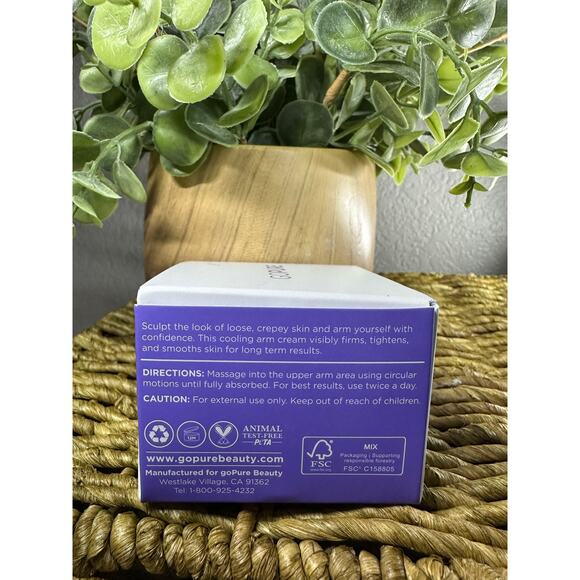 goPure Sculpt & Tone Arm Cream – Firming And Tightening Cream For The Arms - Picture 2 of 4